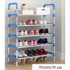 KỆ GIÀY DÉP INOX 5 TẦNG