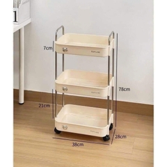 Kệ Để Đồ 3 Tầng Gấu Đa Năng