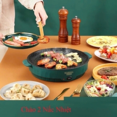Chảo Nướng Điện Đa Năng 2 NẤC NHIỆT