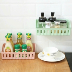 KỆ DÁN TƯỜNG ĐỂ ĐỒ HÌNH CHỮ NHẬT