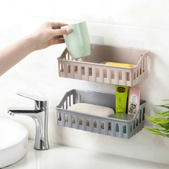 KỆ DÁN TƯỜNG ĐỂ ĐỒ HÌNH CHỮ NHẬT