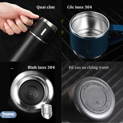 Set Bình Giữ Nhiệt 500ml Kèm 2 Cốc