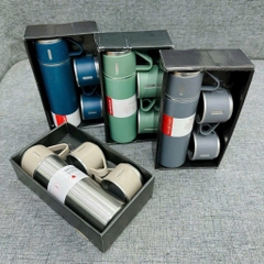Set Bình Giữ Nhiệt 500ml Kèm 2 Cốc