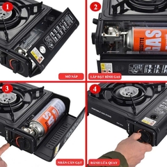 BẾP GA ĐƠN MINI - BẾP GA DU LỊCH