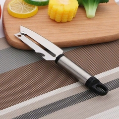Dao Nạo Gọt Rau Củ Quả 2 Lưỡi Bằng Inox