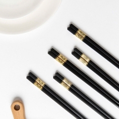 Set 10 Đôi Đũa Mạ Vàng