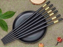 Set 10 Đôi Đũa Mạ Vàng