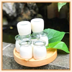 SET 12 HŨ LÀM SỮA CHUA THỦY TINH 100ML