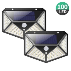 ĐÈN NĂNG LƯỢNG MẶT TRỜI 100 LED