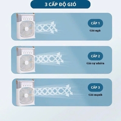 Quạt hơi nước , phun sương mini cắm điện