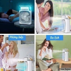 Quạt hơi nước , phun sương mini cắm điện