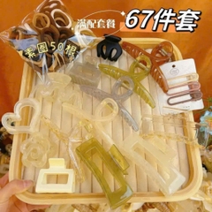 SET 67 MÓN KẸP TÓC KIỂU HÀN QUỐC