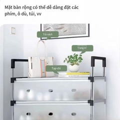 KỆ ĐỂ GIẦY, DÉP 5 TẦNG INOX CHỐNG BỤI CAO CẤP