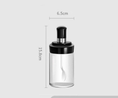 SEt 4 Lọ Đựng Gia Vị Kèm Muỗng Cực Xịn