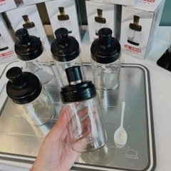 SEt 4 Lọ Đựng Gia Vị Kèm Muỗng Cực Xịn