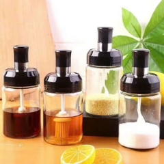 SEt 4 Lọ Đựng Gia Vị Kèm Muỗng Cực Xịn