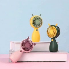 Quạt Mini Tích Điện Cầm Tay Tai Thú