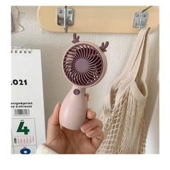 Quạt Mini Tích Điện Cầm Tay Tai Thú