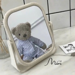 Gương lúa mạch về ( 2 mặt gương)