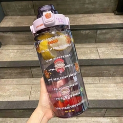 BÌNH NƯỚC NHẮC NHỞ 2L CHIA GIỜ UỐNG