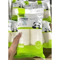 SET 50 cốc giấy gấu trúc