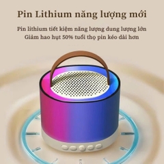 BỘ LOA BLUETOOTH KÈM 2 MIC K52 CÓ ĐÈN LED