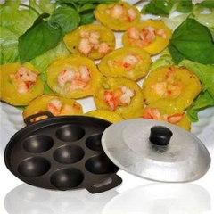 KHUÔN BÁNH KHỌT 8 lỗ chống dính