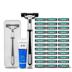 SÉT DAO CẠO RÂU+ 36 LƯỠI DAO