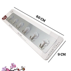 Thanh 6 Móc thiếc dán tường