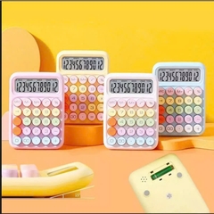 Máy tính 12 chữ số cỡ lớn màu sắc xinh xắn