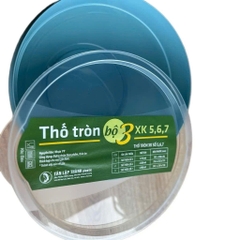 BỘ 3 THỐ TRÒN NHỰA