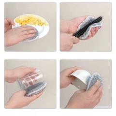 SET 5 Miếng Bọt Biển Rửa Chén Bát