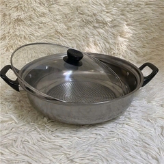 NỒI INOX 28CM NẮP KÍNH