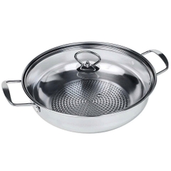 NỒI INOX 28CM NẮP KÍNH