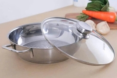 NỒI INOX 28CM NẮP KÍNH