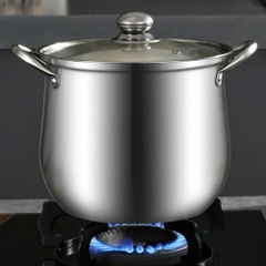 Nồi Luộc Gà Nắp Kính Veri 24cm