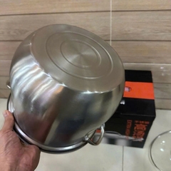 Nồi Luộc Gà Nắp Kính Veri 24cm
