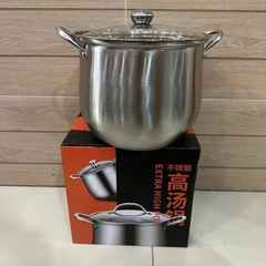 Nồi Luộc Gà Nắp Kính Veri 24cm