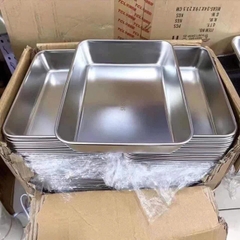 HỘP ĐỰNG THỨC ĂN BẰNG INOX 304 CỠ LỚN CÓ LẮP ĐẬY