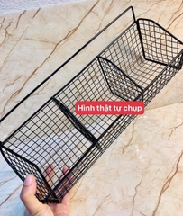 KỆ LƯỚI SẮT 3 NGĂN ĐỰNG GIA VỊ , NHÀ TẮM