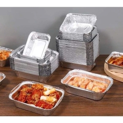 SET 20 KHUÔN GIẤY BẠC NẤU ĂN HÌNH CHỮ NHẬT 700ML