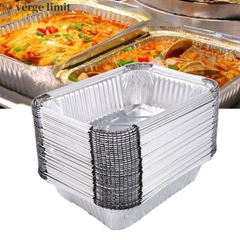 SET 20 KHUÔN GIẤY BẠC NẤU ĂN HÌNH CHỮ NHẬT 700ML