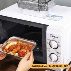 SET 20 KHUÔN GIẤY BẠC NẤU ĂN HÌNH CHỮ NHẬT 700ML