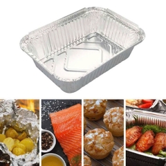 SET 20 KHUÔN GIẤY BẠC NẤU ĂN HÌNH CHỮ NHẬT 700ML