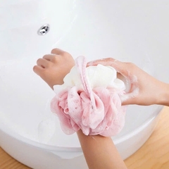 BÔNG TẮM TRÒN CAO CẤP 2 MÀU