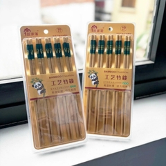 Vỉ 10 ĐÔI ĐŨA TRE BAMBOO