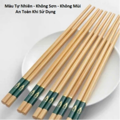 Vỉ 10 ĐÔI ĐŨA TRE BAMBOO