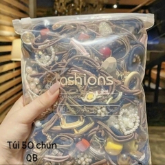SET 50 DÂY BUỘC , CỘT TÓC Hàn Quốc