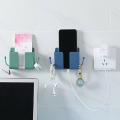 SET 5 Kệ Để Remote, Sạc Điện Thoại Dán Tường