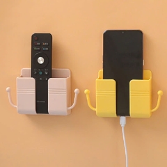 SET 5 Kệ Để Remote, Sạc Điện Thoại Dán Tường